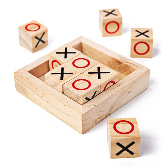 Bigjigs Toys Lesene tic-tac-toe kocke