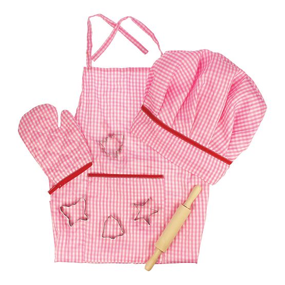 Bigjigs Toys Pink Chef set