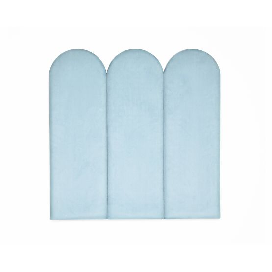 Obluček oblazinjen panel - baby blue