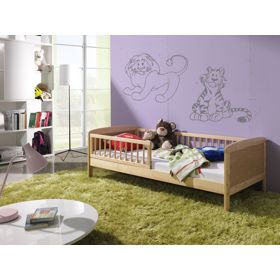 Otroška postelja Junior - 160x70 cm - naravna