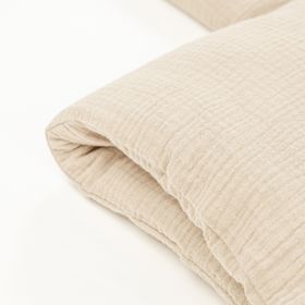 Mušelinsko posteljnino Ourbaby 135x100 + 40x60 cm - ecru, Ourbaby®
