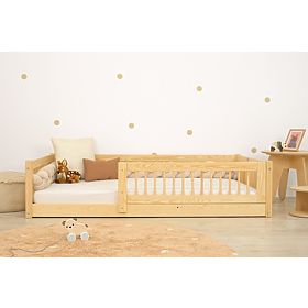 Nizka postelja za otroke Montessori Ourbaby Plus - naravna, Ourbaby®