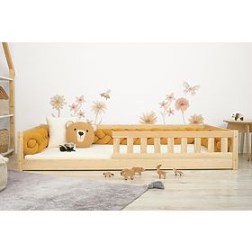 Otroška nizka postelja Montessori Meadow - naravna, Ourbaby®