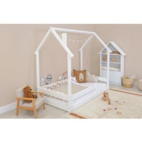 Otroška Montessori postelja Chimney bela, Ourbaby®