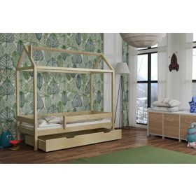 Otroška posteljica hiša Paul - naravna, Ourbaby®