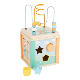 Small Foot Motor kocka v pastelnih barvah